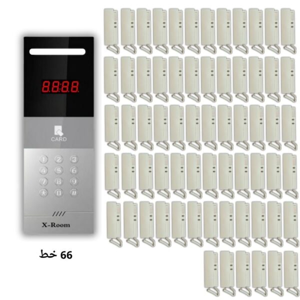 كيت 66 خط انتركم ديجيتال اكس روم